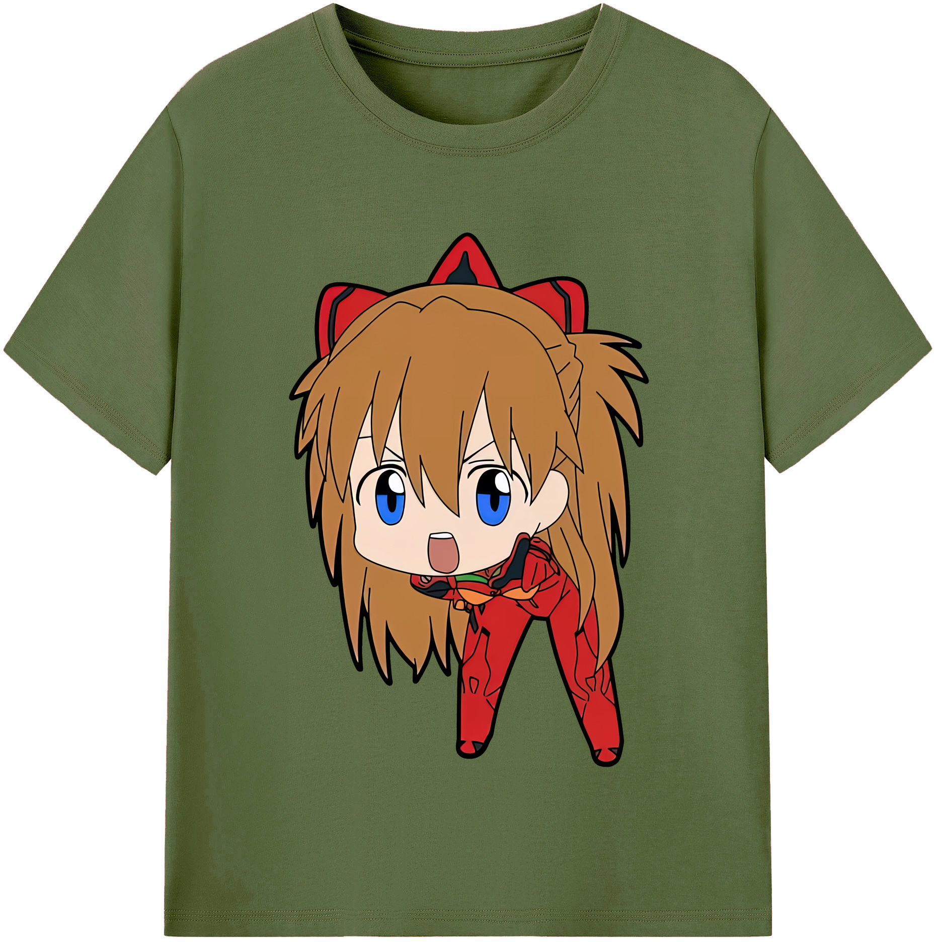 （画像用） EVA 新世紀エヴァンゲリオン 綿100％半袖Tシャツ（フロントプリント）